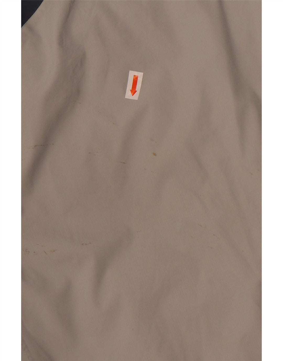 The North Face muška kišna jakna UK 38 srednje plavi najlon u boji