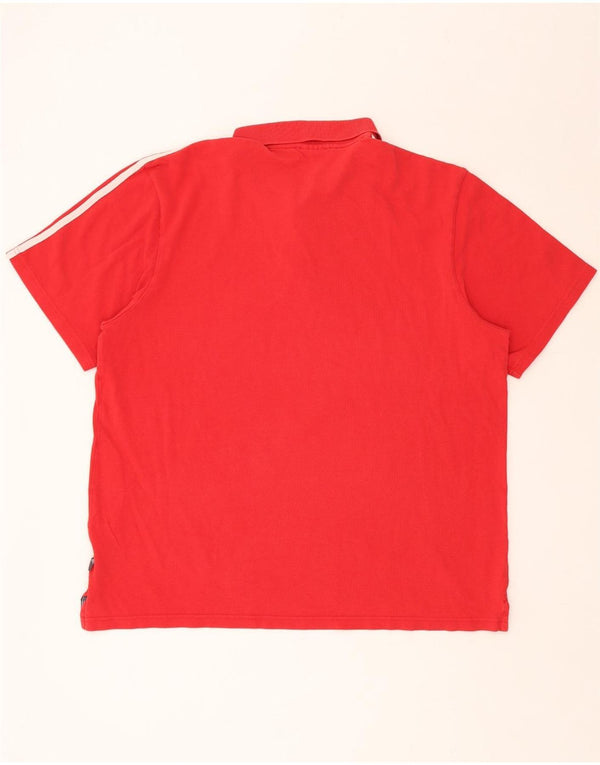 ADIDAS muška polo majica 2XL crveni pamuk