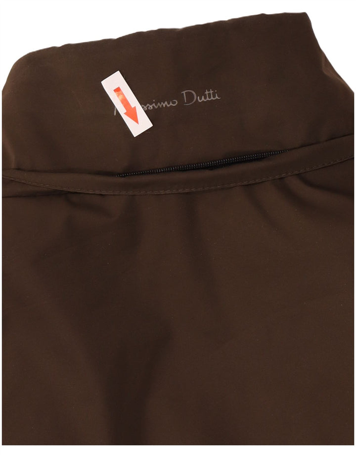 Massimo Dutti muška podstavljena jakna UK 42 XL smeđi poliester
