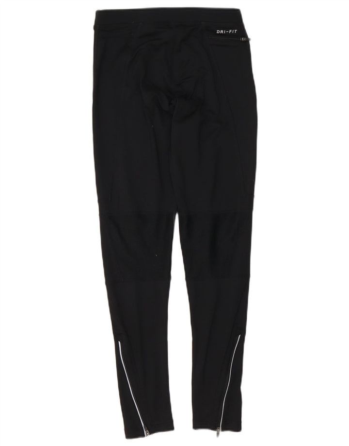 Nike Ženske Dri Fit Leggings UK 8 Male crne poliesterske