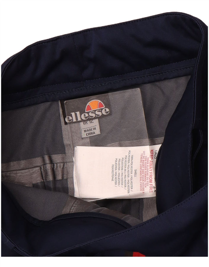 Ellesse ženske vjetrovke hlače UK 12 Medium tamnoplavi poliester