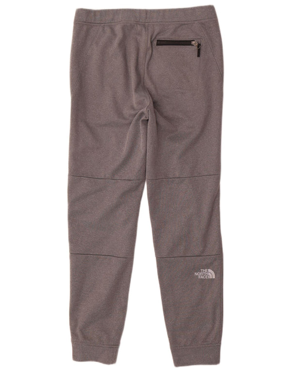 The North Face Boys Trenirka Hlače Joggers 14-15 Years XL Grey Flecked
