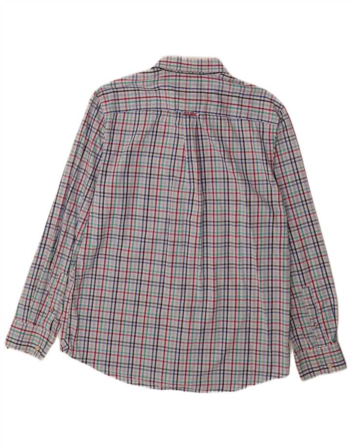 CREW ODJEĆA Muška košulja veliki plavi karirani pamuk