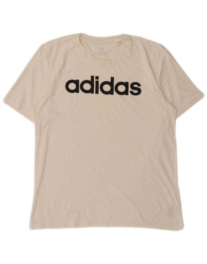 Adidas muška majica kratkih rukava s grafičkim motivima, srednji bijeli pamuk