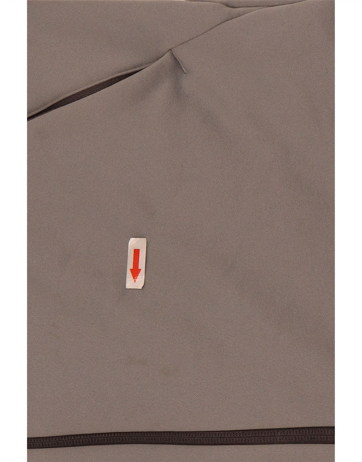 Berghaus muški pulover s kapuljačom na patentni zatvarač srednje sive boje od poliestera