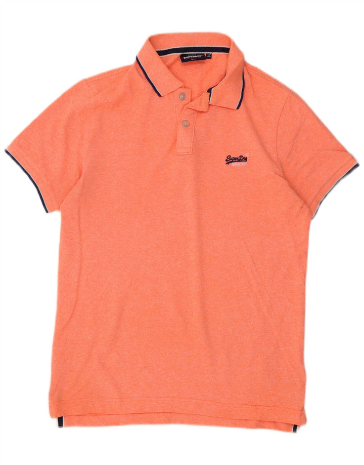 Superdry muška polo majica velika narančasta pamuk