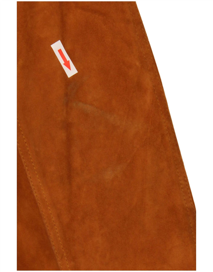 Vintage muška bomber jakna od brušene kože IT 50 Large Brown