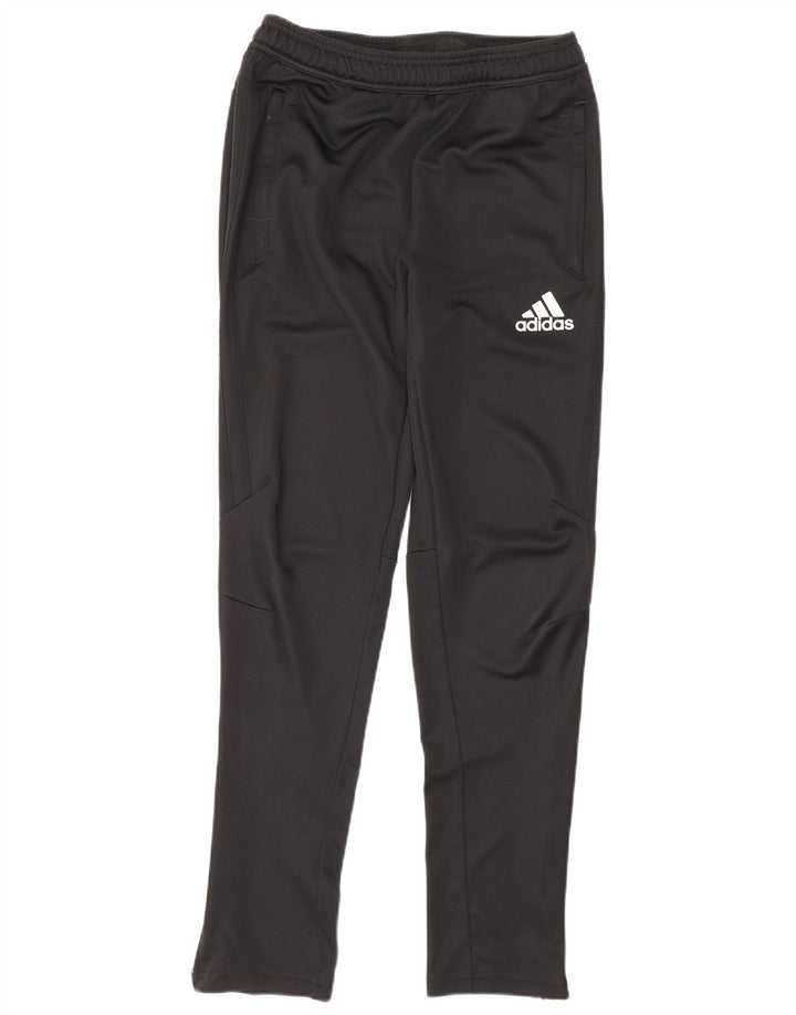 Adidas Climacool trenirke za dječake 13-14 godina, crne poliesterske hlače