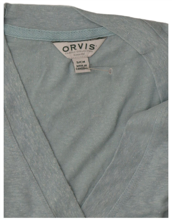 ORVIS ženski gornji dio s 3/4 rukava UK 10 Small Blue