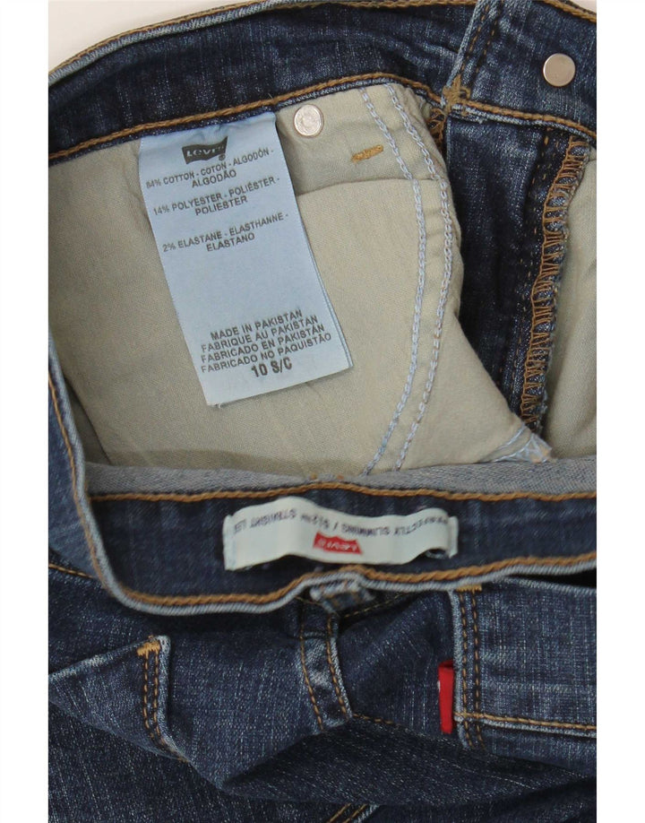 Levi's ženske 512 ravne traperice US 10 Large W28 L29 tamnoplave