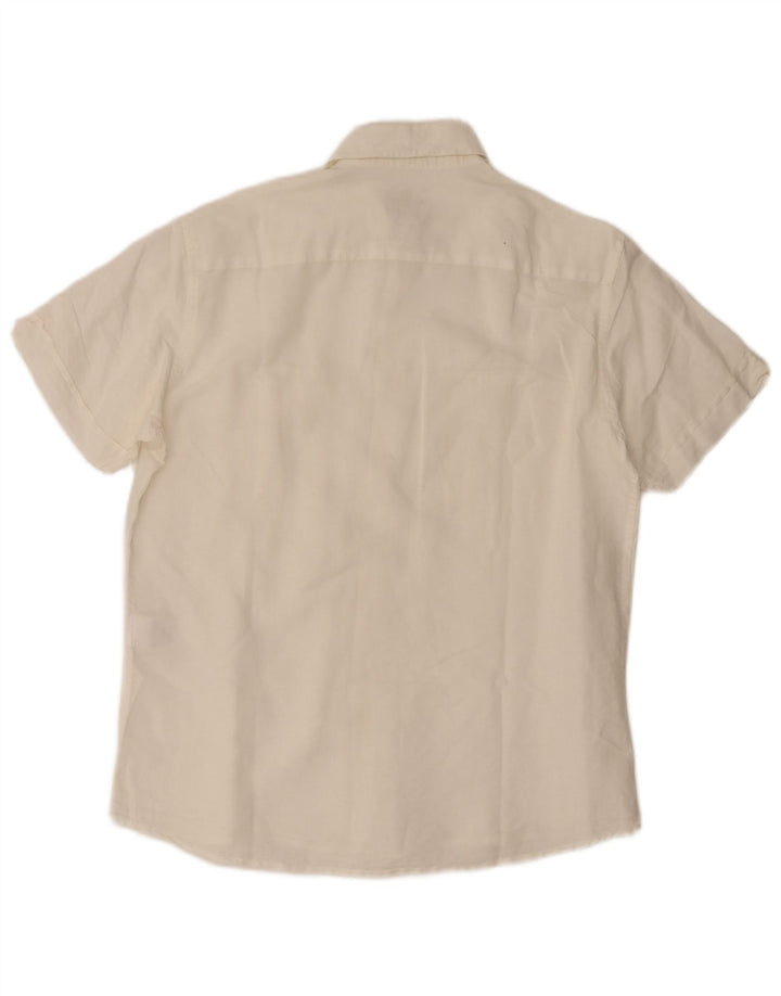 Mash muška košulja kratkih rukava Large Off White Lan