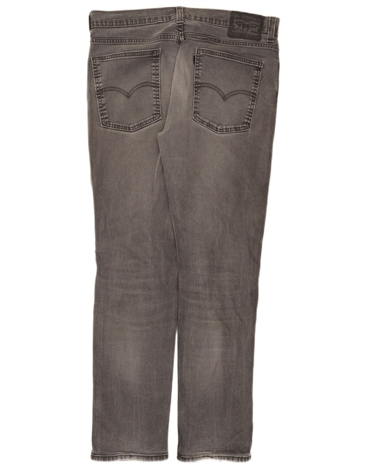 Levi's muške 511 uske traperice W36 L32 sivi pamuk