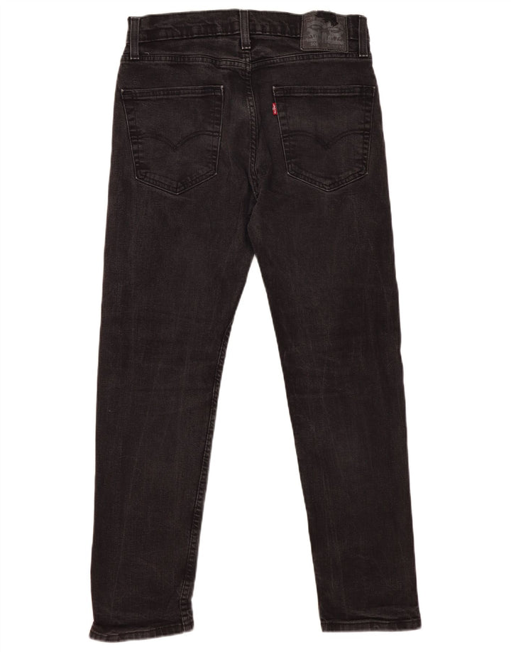Levi's muške 502 ravne traperice W31 L29 sivi pamuk