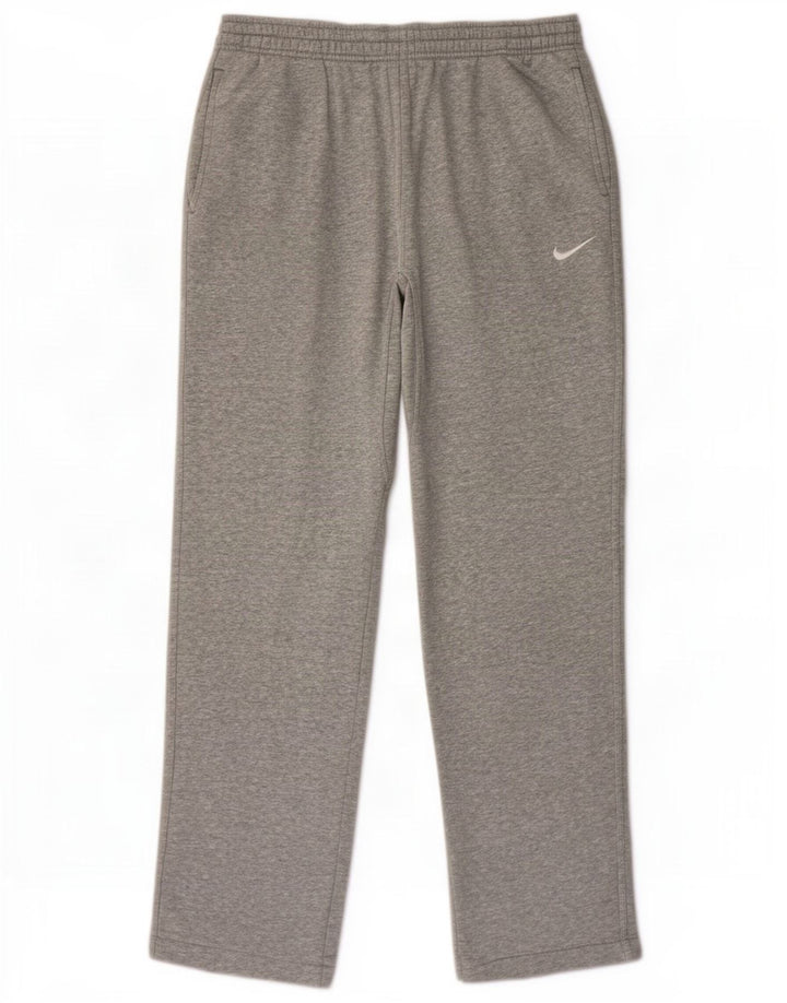 Nike muške hlače za trenirku, srednje sivi flekasti pamuk