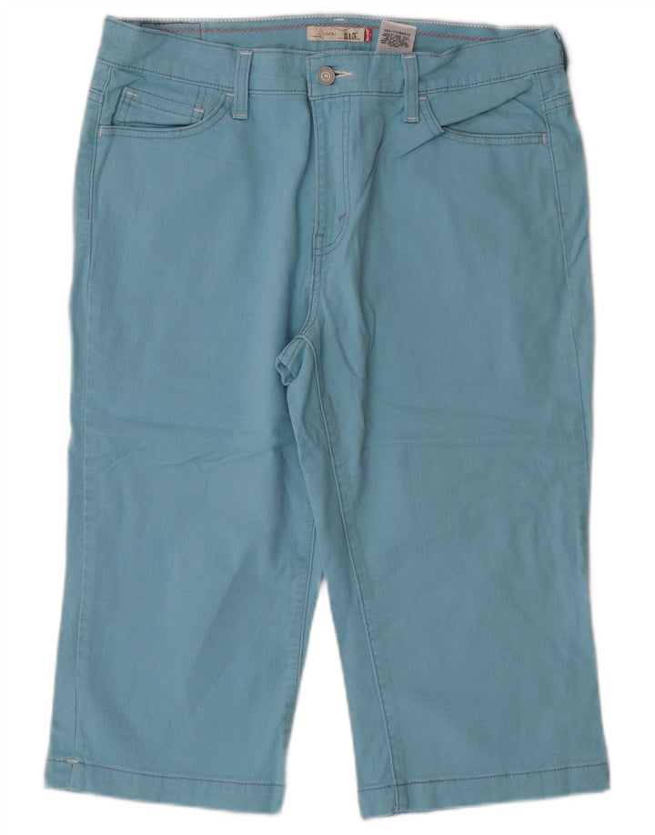 Levi's ženske 515 Capri traperice US 12 Large W34 Blue Cotton Classic