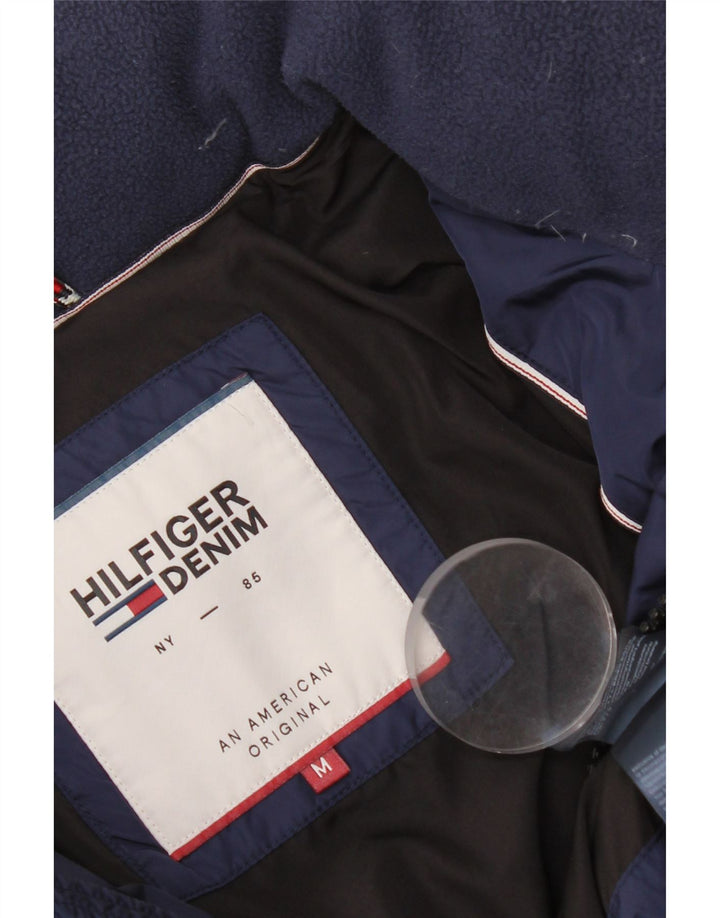 Tommy Hilfiger muška podstavljena jakna UK 38 srednje tamnoplavi najlon