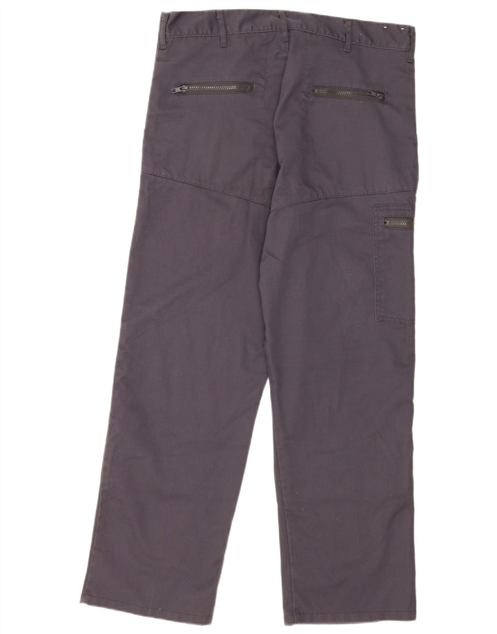 Dickies muške ravne kargo hlače W34 L29 tamnoplavi poliester