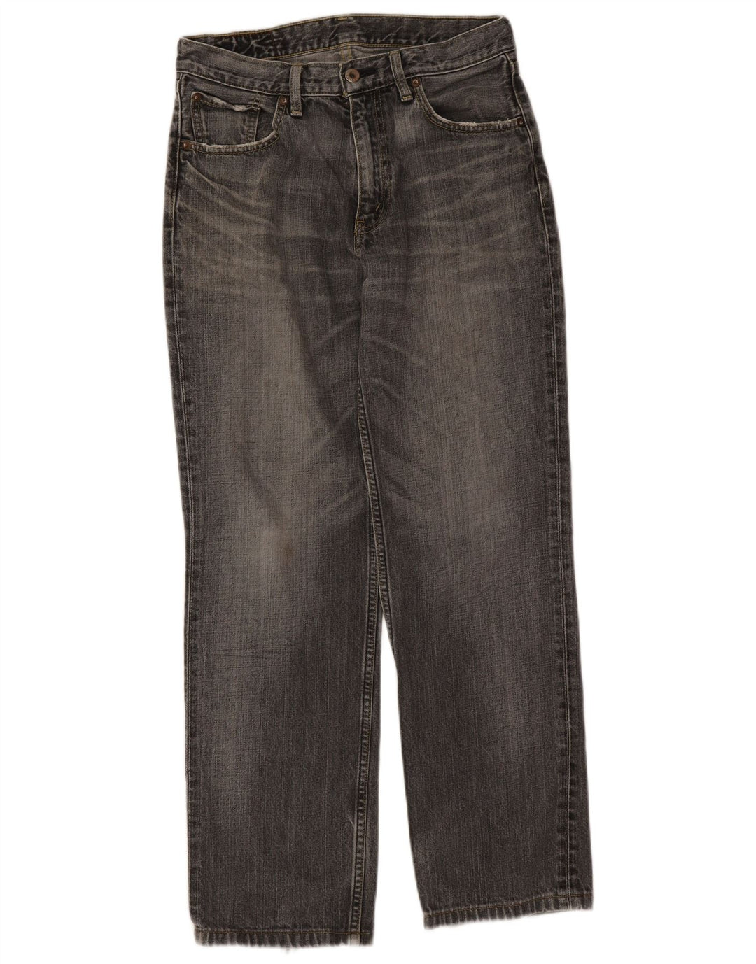 Levi's muške 502 sužene traperice W31 L30 sivi pamuk