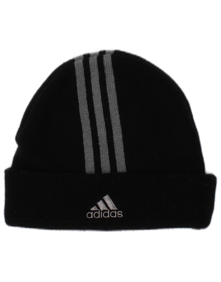 Adidas muška pletena kapa od poliestera crne pruge jedne veličine