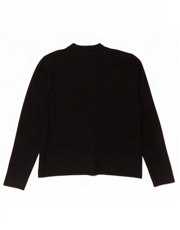Marks & Spencer ženski kardigan pulover UK 18 XL crna viskoza