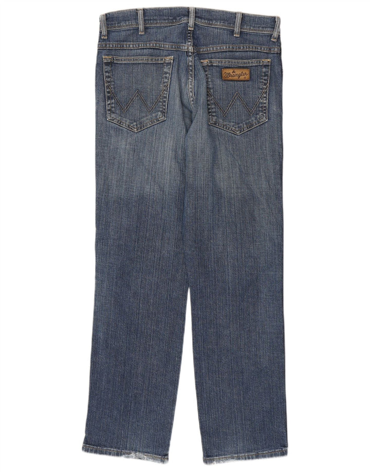 Wrangler muške ravne traperice W32 L30 plave