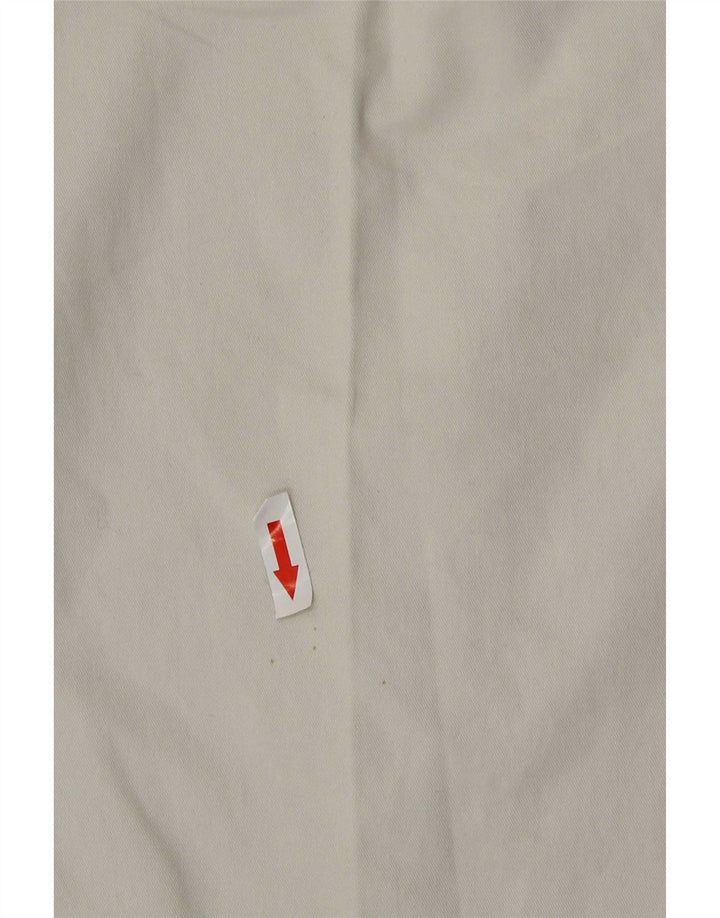 Marks & Spencer muške chino hlače standardnog kroja W34 L29 bijeli pamuk