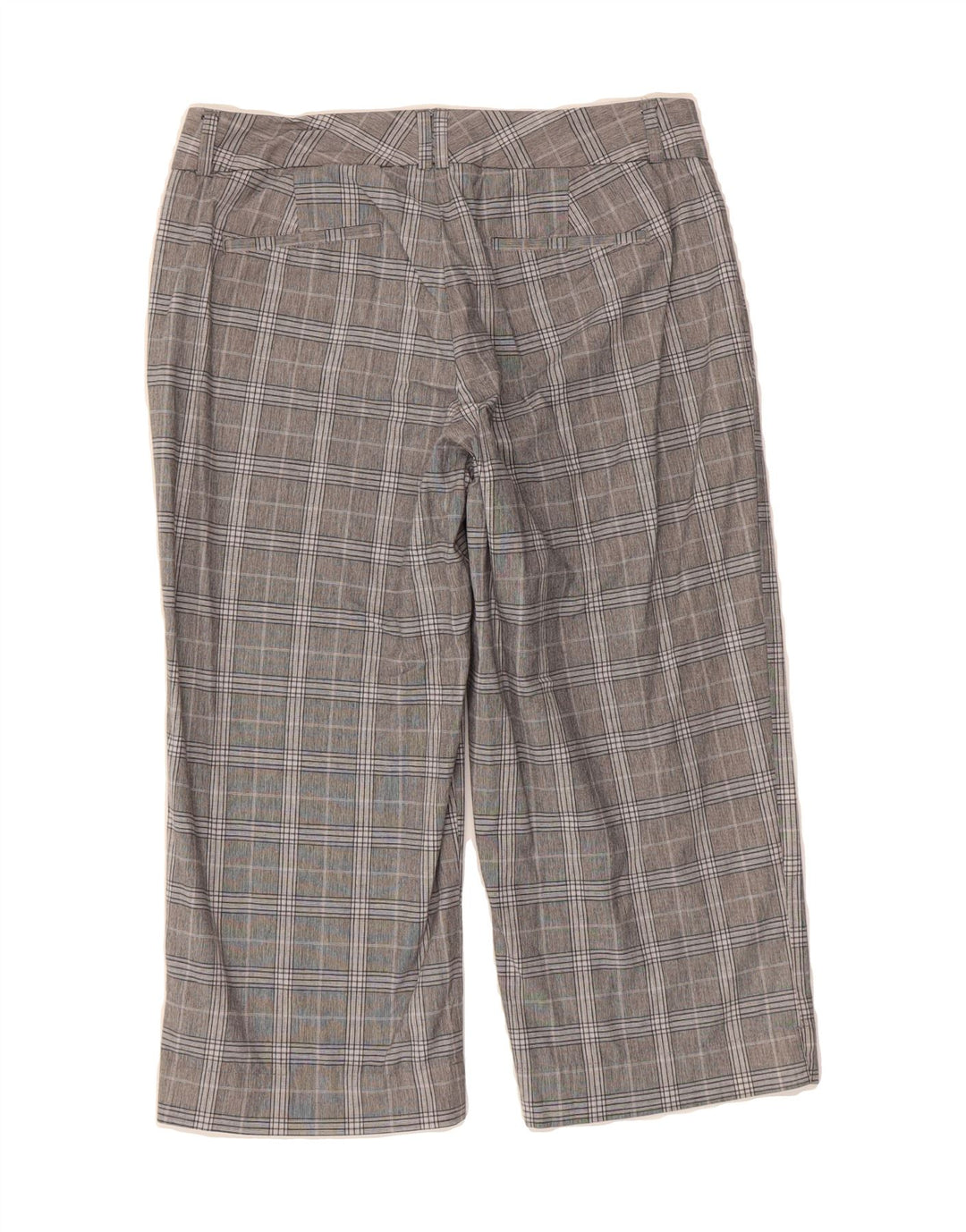 DOCKERS Womens Curvy Mid Rise Capri Trousers US 6 Medium W30 L20 Grey Vintage Dockers and Second-Hand Dockers from Messina Hembry 