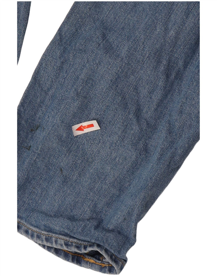 Lee Mens Daren Straight Jeans W34 L32 Plavi pamuk
