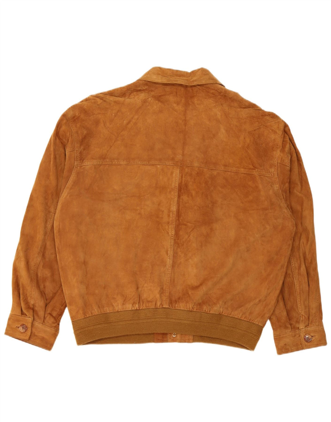 Vintage muška bomber jakna od brušene kože IT 54 2XL smeđa koža