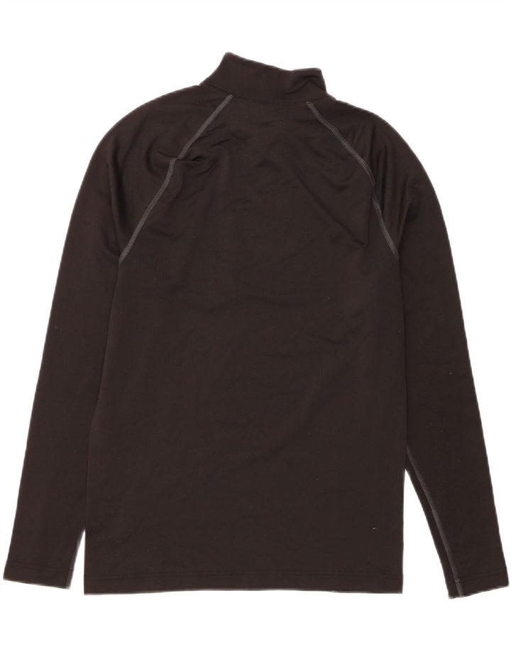 STARTER Mens Top Long Sleeve UK 38/40 Medium Black Polyester Vintage Starter and Second-Hand Starter from Messina Hembry 