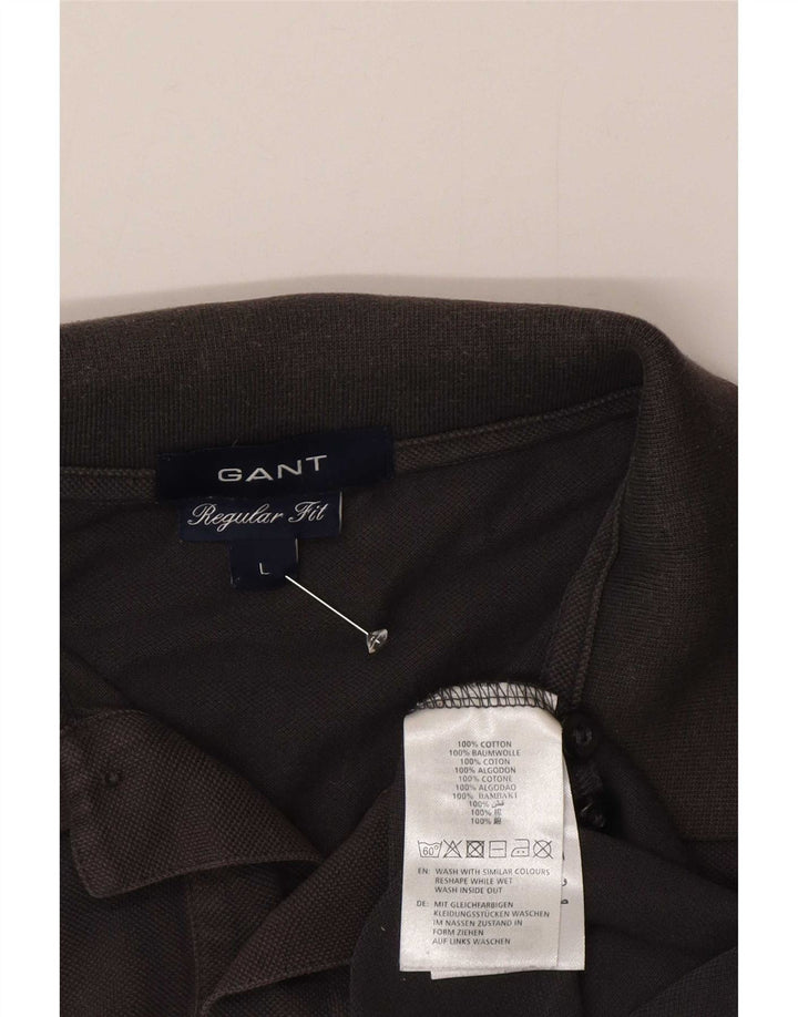 Gant muška polo majica standardnog kroja, veliki sivi pamuk