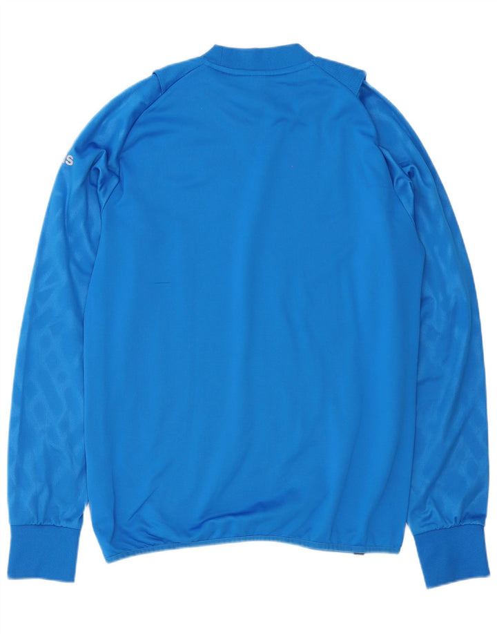 Adidas muška Climawarm majica dugih rukava srednje plave boje od poliestera