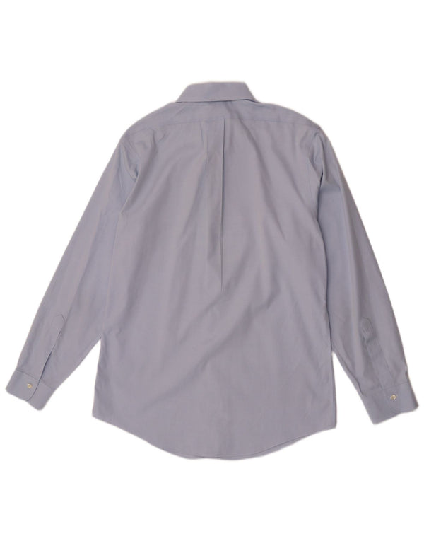 Brooks Brothers Mens Regent Shirt Size 15 1/2 Medium Blue Cotton