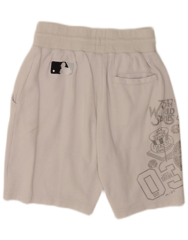 Majestic Mens New York Yankees Graphic Sport Shorts XS bijeli pamuk