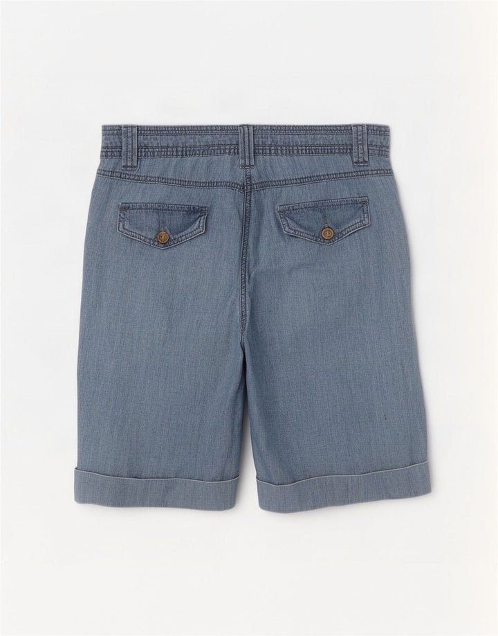 M&Co ženske bermude UK 14 Large W32 plavi pamuk