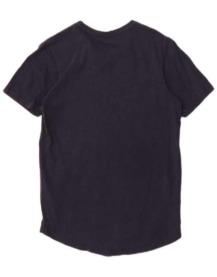 Jack & Jones muška majica kratkih rukava Mala tamnoplava pamuk