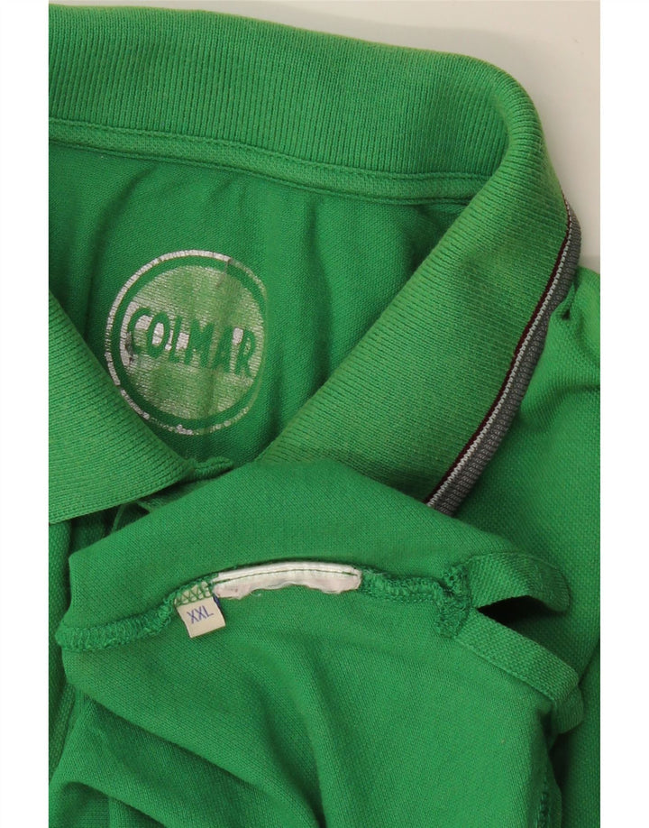COLMAR Muška polo majica s motivom 2XL zelena