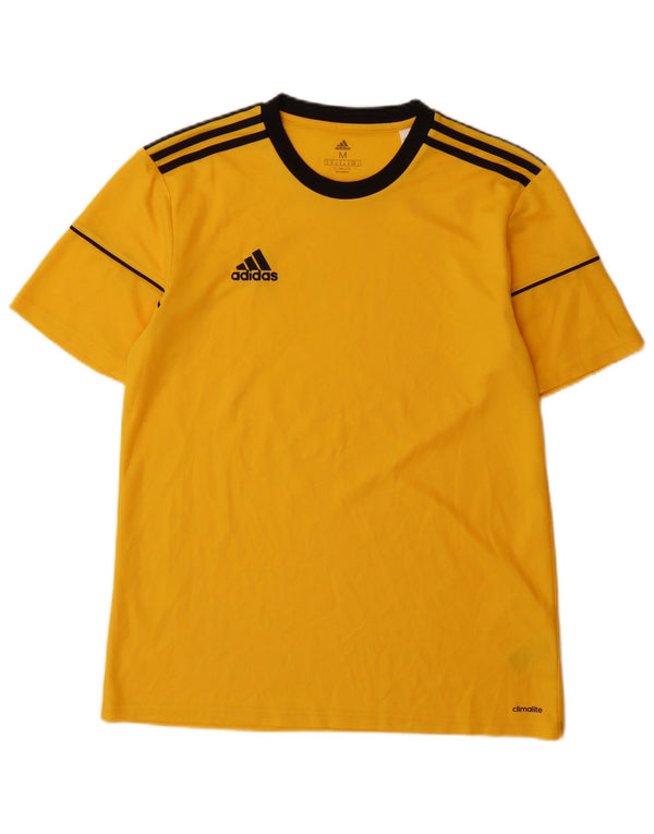 Adidas muška majica Climalite, srednji žuti poliester