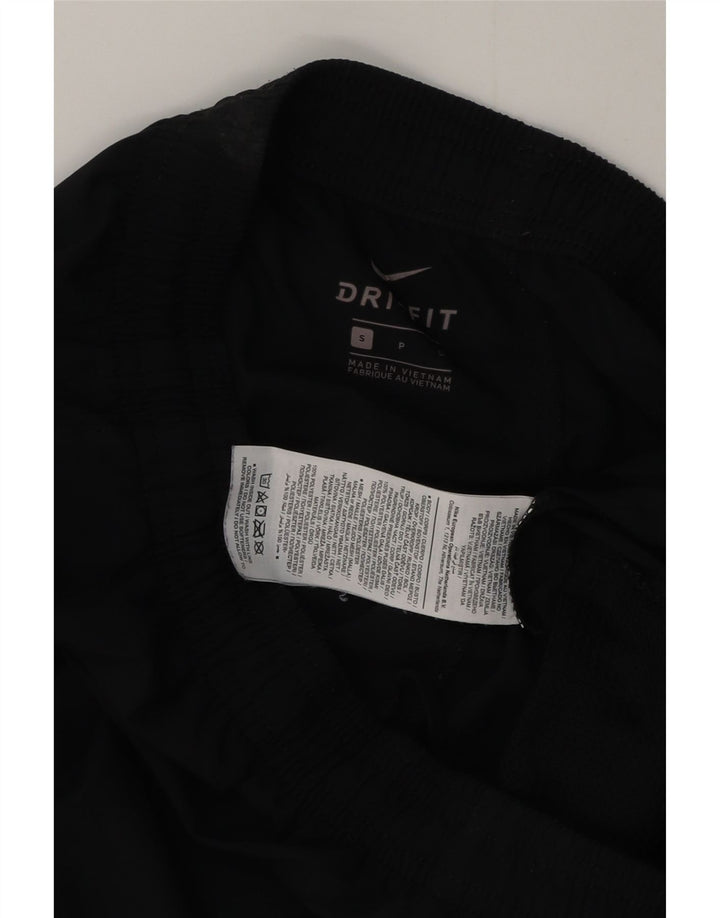 Nike muške Dri Fit hlače za trenirku male crne poliesterske