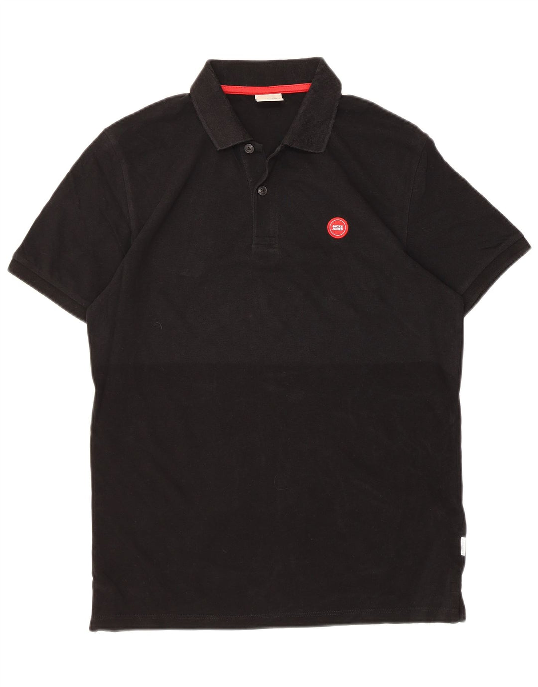 Jack & Jones muška polo majica mala crna pamučna