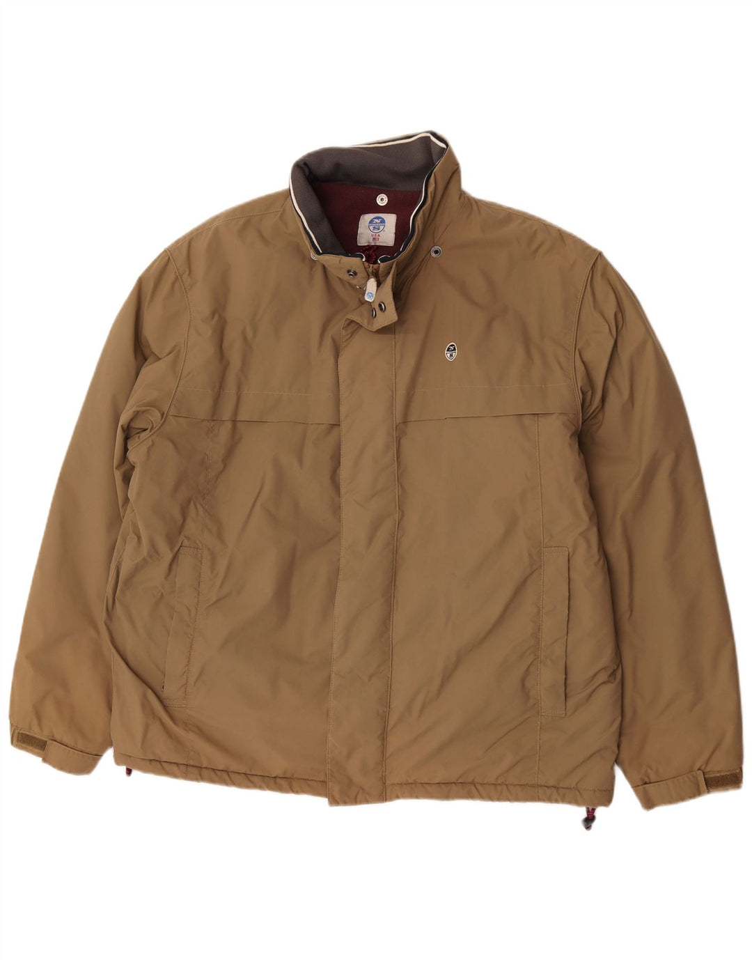 North Sails muška vjetrovka jakna UK 42 XL smeđi poliamid