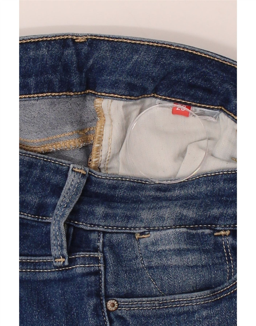 GUESS Womens Straight Jeans W26 L28 Blue Vintage Guess and Second-Hand Guess from Messina Hembry 