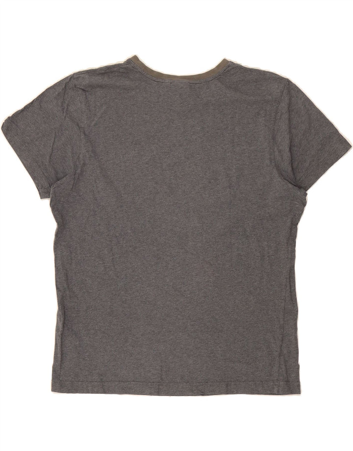 PUMA Mens Graphic T-Shirt Top Large Grey Vintage Puma and Second-Hand Puma from Messina Hembry 