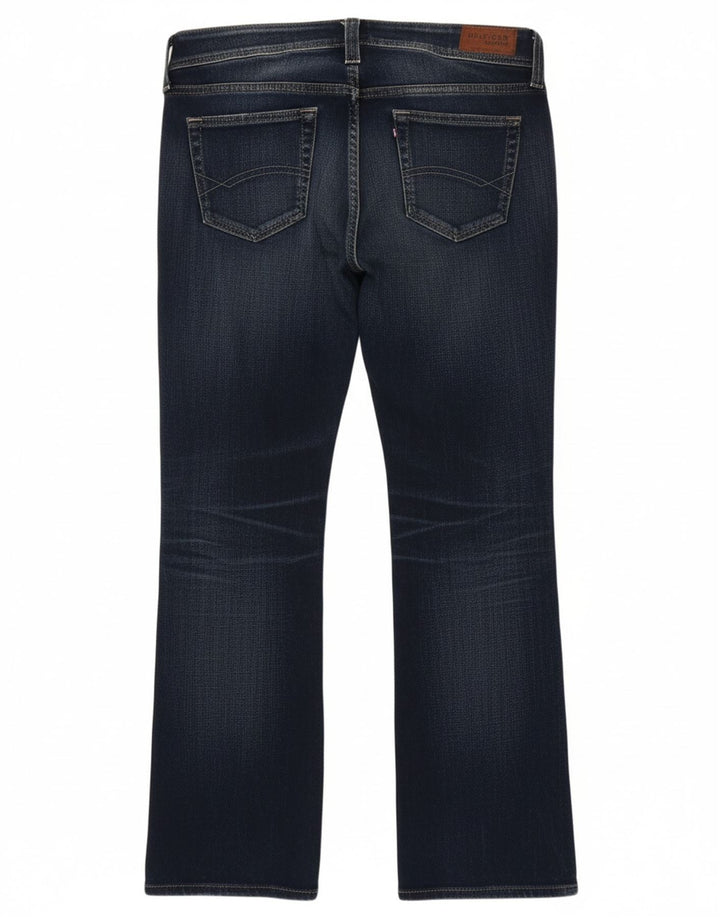 TOMMY HILFIGER Womens Bootcut Jeans W30 L30 Navy Blue Cotton Vintage Tommy Hilfiger and Second-Hand Tommy Hilfiger from Messina Hembry 