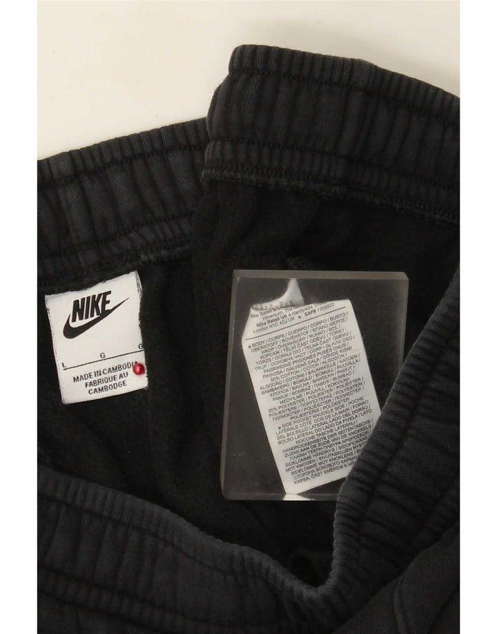 Nike Ženska trenirka Hlače Joggers Large Black Cotton