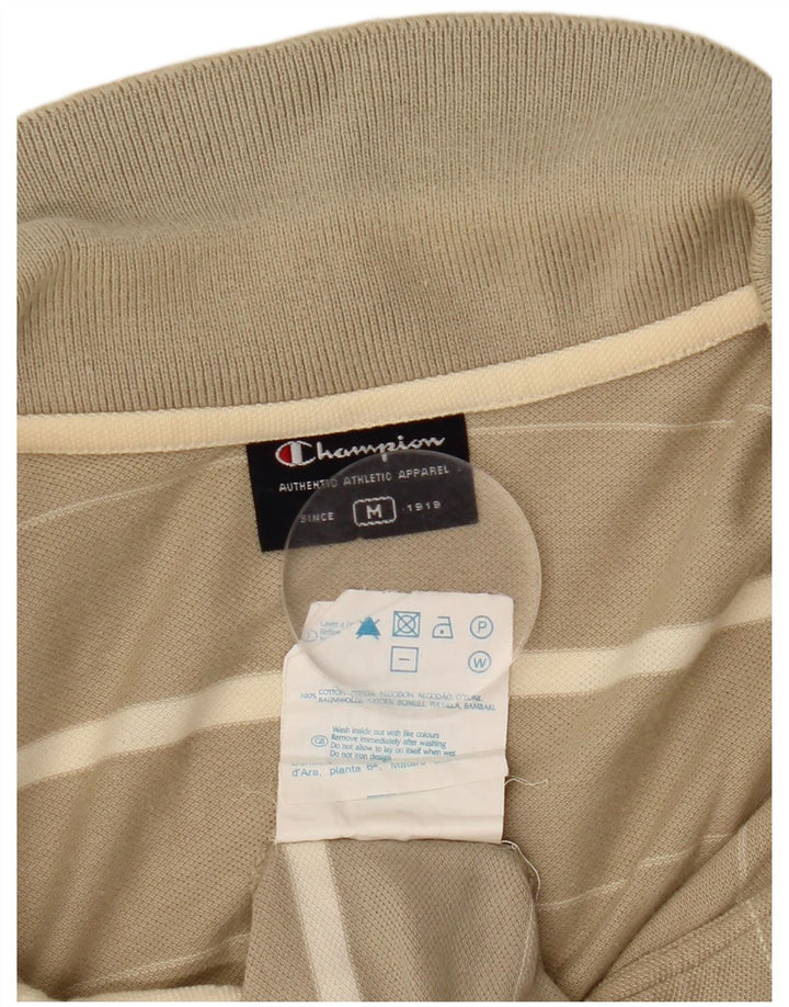 Champion muška polo majica Srednje bež prugasti pamuk