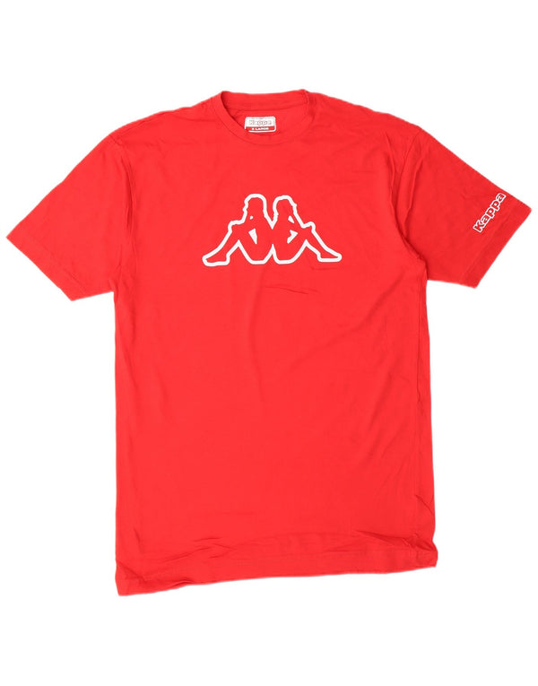 KAPPA Majica s grafičkim motivima za dječake 15-16 godina XL, crveni pamuk