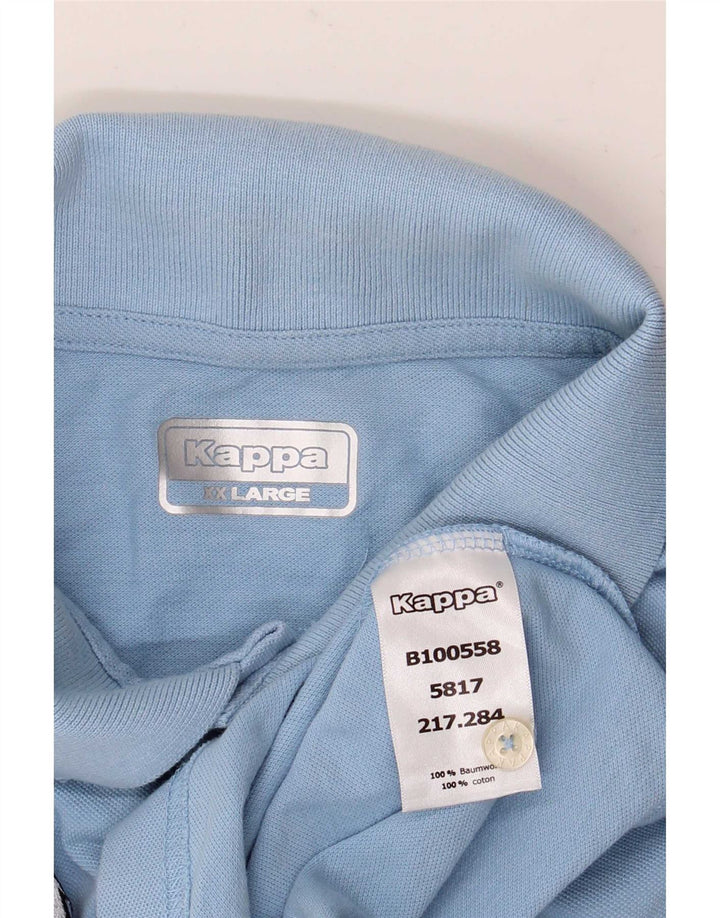 Kappa muška polo majica 2XL plavi pamuk