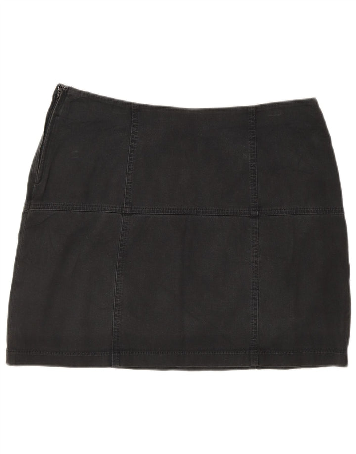 Calvin Klein ženska mini suknja W30 srednje sivi pamuk