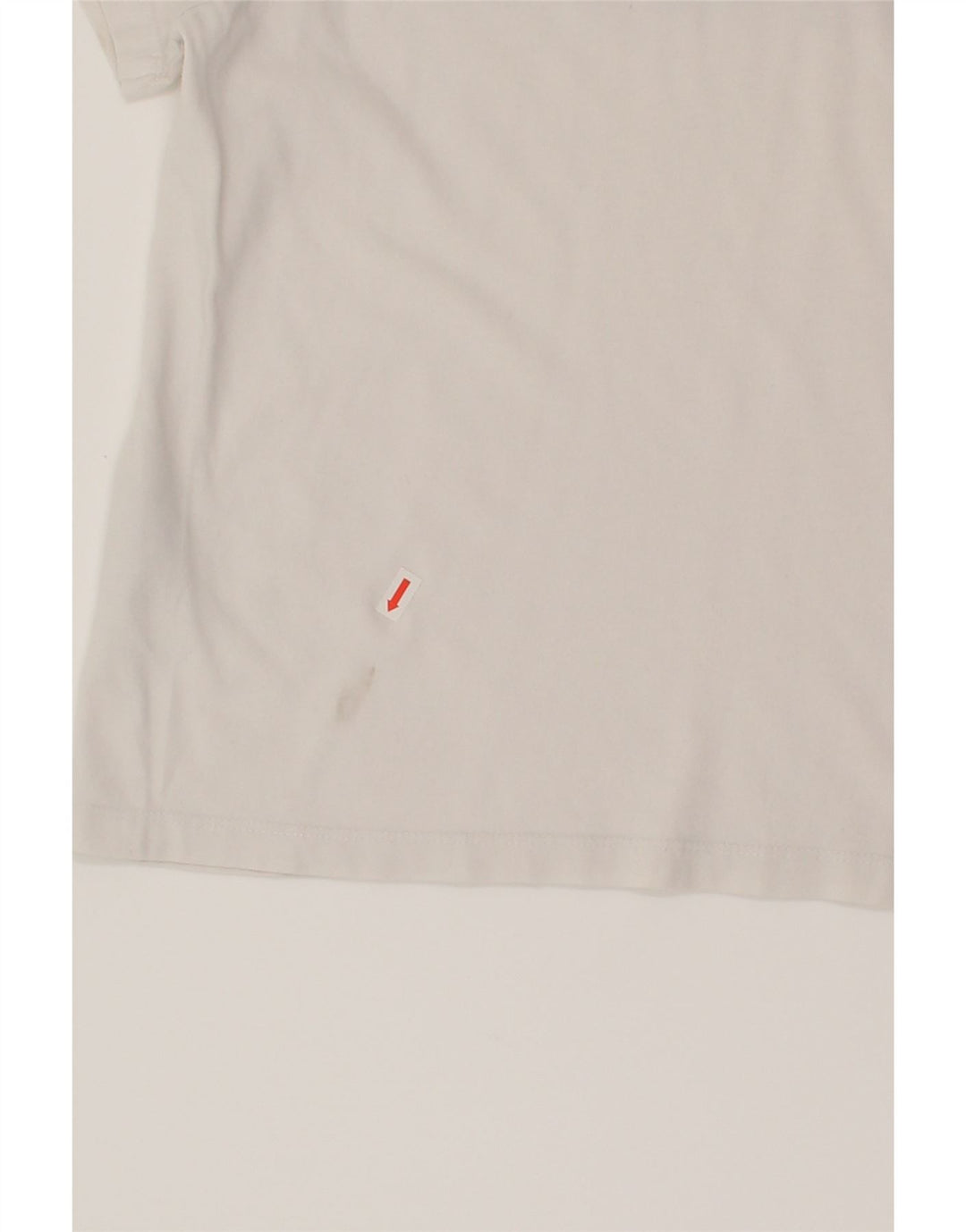 VANS Womens Graphic T-Shirt Top UK 12 Medium White Cotton Vintage Vans and Second-Hand Vans from Messina Hembry 